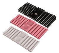 Support De Moules D'extension D'ongles, Peu Encombrant, 19,6 X 8 X 1 Cm, De Rangement pour Outils À Ongles, Support De Formulaire, De Stylo P-Lastic, Facile À Nettoyer, pour Les Femmes
