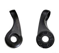 Support de moulinet - Boucle métallique - Pièce de rechange | Construction en plastique, finition noire, taille 53,4 x 20 mm, pour bobine de modification, support de boucle métallique