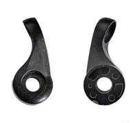 Support de moulinet - Boucle métallique - Pièce de rechange | Construction en plastique, finition noire, taille 53,4 x 20 mm, pour bobine de modification, support de boucle métallique