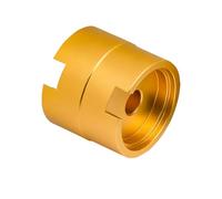 Support de mouvement de montre double face - Support de réparation d'horloge de bureau pour homme - Vitrine professionnelle de collection, doré, Refer to description