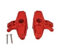 Support de moyeu en alliage d'aluminium C, bloc de roulette en alliage d'aluminium pour voiture RC UD1002 UD1002se SG1002 UD1002SE 1/10 Desert Off Road Truck (Rouge)