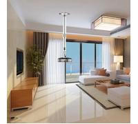 Support de mur de projecteur projecteur réglable accrochant le support de cylindre 100-200cm