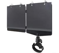 Support de musique réglable à clip portable avec 10 feuilles double face pour les musiciens Convient pour clarinette trompette et divers instruments de bande avec construction ABS robuste