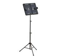Support de Musique Stable， Pupitre Réglable for Instruments De Musique, Pliable for La Maison, for Spectacle Pupitre Musique Piable(Black)