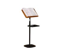 Support de musique sur pied avec plateau - Capacité de charge de 5 kg - Pour bureau, salle de conférence