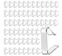 Support de nappe résistant au vent : 60 clips sécurisés, serrures réglables pour dessus de table, conception de fixation transparente, structure à prise forte | Option de célébration portable