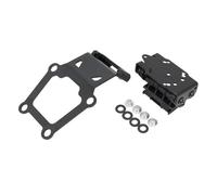 Support De Navigation pour Moto pour pour Versys X300 2016 2017 2018 2019 2020 2021 Téléphone Portable GPS Support d'extension Barre transversale(Noir 1)