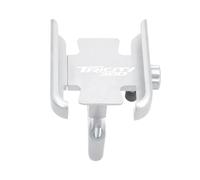 Support De Navigation pour Moto pour Yamaha Tricity 300 Téléphone Portable Extensible pour Guidon Rétroviseur, Pièces Détachées, GPS GPS Navigation Titulaire(Argent 1)