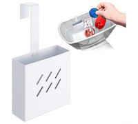 Support de nettoyage pour réservoir de toilettes, en acier inoxydable 304 réglable, distributeur de tablettes à suspendre, désodorisant, panier et bol