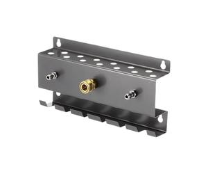 Support de nettoyeur haute pression - 28 x 15 cm - Support de canon en mousse - Support en fer solide - Organiseur de nettoyage de voiture - Support de pulvérisation robuste - Rangement des outils peu