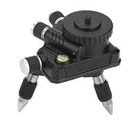 Support de niveau laser Acouto, trépied standard en alliage d'aluminium à 360 degrés avec filetage 1/4" pour règle de mesure de niveau laser