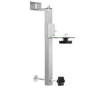 Support de Niveau Laser, Supports muraux de Niveau Mural, Support d'outils de nivellement, Poteau de Niveau Robuste, Support réglable en Acier Inoxydable pour Montage Mural et Plafond Teksome