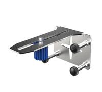 Support de niveau réglable - 4,65 x 3,15 x 2,36 pouces Support mural en acier inoxydable | Mesures d'accessoires d'outils techniques, appareils de soutien de la construction professionnels, bricoleurs