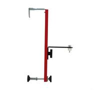 Support de niveau réglable en alliage d'aluminium avec adaptateur pour les projets de construction, de montage et de bricolage, design stabilisateur à 3 points, (300 mm)