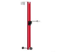 Support de niveau réglable pour outils de mesure, support de montage en alliage d'aluminium avec adaptateur, design stabilisateur à 3 points pour construction (500 mm)