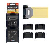 Support de niveau universel StealthMounts XL | Clips de stockage verrouillables pour tous les types de niveaux (lot de 2) | Facile à installer, sécurise vos niveaux de manière pratique