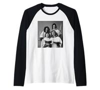 Support de Noël avec Inscription « Merry Xmas Everybody » Manche Raglan