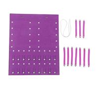 Support de Nœud pour Cheveux, Support de Bandeau Suspendu Résistant à l'usure, d'anniversaire Flexible pour Pinces à Cheveux pour Filles (Violet)