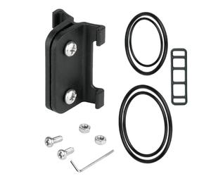 Support de numéro de course de vélo - Support de carte de course de selle universel, matériel de montage robuste pour tige de selle | Cadre de support externe robuste pour cyclistes de course