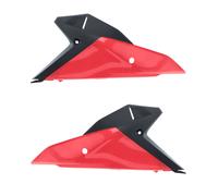 Support De Numéro Latéral ACERBIS Rouge/Noir Pour Honda 250 CRF R 2025-2026