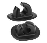Support de pagaie de Kayak - 2 Clips de Boucle de Fixation en PVC | Supports de Verrouillage de remorque sécurisés pour Le Transport de Bateaux gonflables, canoës, Skis ou Bateaux Rapides dans Les