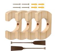 Support de pagaie de kayak anti-rayures et peu encombrant | Support mural pour kayak, pagaie, accessoires pour garage, hangar, salon, chambre à coucher, balcon, extérieur