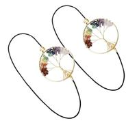 Support de page 2 pièces en forme d'arbre vintage - Marqueur de bande flexible, outil littéraire esthétique, clip orné de cristaux, suivi des objectifs de date | Pièce stationnaire élégante conçue