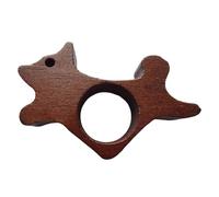 Support de page de livre - 2,8 pouces en bois Dog Shape Thumb Page Clip | Marque-page de lecture portable pour hommes, femmes, adolescents, enseignants, étudiants, et amateurs de livres