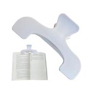 Support de page de livre - Grand clip portable pour livres | Pince de marque-page pratique pour la lecture, la maison ou l'école, garde les pages ouvertes, gadget de lecture facile à utiliser pour les
