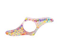 Support de page de livre - Porte-lecteur de pouce en résine époxy Porte-ouvre-livres | Marque-page époxy avec fleurs séchées, accessoires de lecture, porte-page pour doigts, outils de fixation de