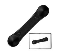 Support De Page De Livre - Signets Magnétiques En Cuir PU, Support De Poids De Livre En Cuir | 9.45x2.17 Pouces, D'ouverture De Cahier Portable Lavable, De Pages De Cahier De Lecture