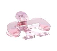 Support de page de livre transparent - 12 x 7,5 cm - Ergonomique - Angle de 12° - Support de livre antidérapant pour livres scolaires, livres de cuisine, cahiers - Support de lecture pratique pour la