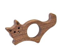 Support de page en forme de chat - 7,5 x 4,5 x 1,2 cm - Anneau de pouce en forme de chat, marque-pages, accessoire de lecture pour les amateurs de livres et les lecteurs amateurs de livres