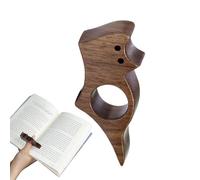 Support de page pour livres : lecture d'une seule main, béquille latérale avec pouce, lecteurs, porte-livre de pouce adapté pour les pédagogues, les bibliothécaires