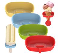 Support de palette en silicone, supports de palette sans goutte - Congeler support pour palettes et glaces | Le support de palette sans goutte emprisonne les gouttes avant qu'elles ne tombent pour