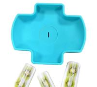 Support de palette sans goutte, support pour cônes de glace, support réutilisable pour palettes sans goutte | Fourchette à glace en silicone, fourchette à glace de la catégorie au