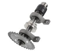Support de Palier de Broche pour Scie sur Table, Acier Argenté