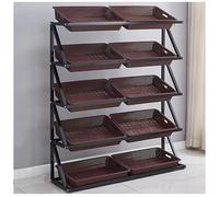 Support de Panier de Fruits et légumes, Organisateur de Stockage des Aliments du marché, Support de Produits de Cuisine, présentoir de collations au détail