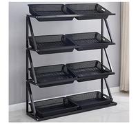 Support de Panier de Fruits et légumes, Organisateur de Stockage des Aliments du marché, Support de Produits de Cuisine, présentoir de collations au détail