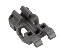 Support de panier de lave-vaisselle avec clip en plastique compatible avec Kitchenaid 481010600198