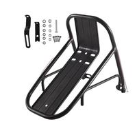 Support de panier de vélo - Cadre en acier renforcé, construction robuste, réglable, conception de montage sûre, solution de transport portable compacte, arrangement de transport pour charge de vélo
