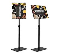 Support de panneau de sol robuste avec base à ressort - Présentoir extérieur durable pour immobilier et publicité d'événements - Parfait pour les salons et les promotions