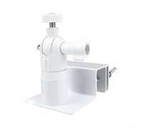 Support de panneau solaire fiable pour gouttière, parfait pour les installations extérieures et les performances résistantes aux intempéries (1 blanc)