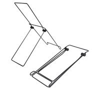 Support de panneau solaire - Support en acier pliable | Support de panneau léger | Support portable portable pour activités de plein air | Support de panneau solaire pour toit, RV, bateau et