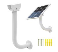 Support de panneau solaire universel pour panneau solaire - Toit plat - Avec bras réglable et tête inclinable - 40 cm