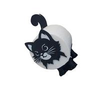 Support de papier amusant en forme d'animal - Assemblage facile - Pour salle de bain - Gain de place - Décoration d'intérieur pour espaces compacts