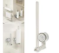 Support de papier essuie-tout à ventouse réglable - Multifonctionnel - Fixation murale - Pas de perçage nécessaire - Design rotatif pour un accès facile - Idéal pour la cuisine et la salle de bain