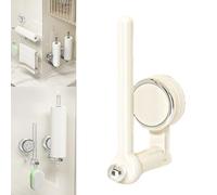 Support de papier essuie-tout à ventouse réglable - Multifonctionnel - Fixation murale - Pas de perçage nécessaire - Design rotatif pour un accès facile - Idéal pour le rangement de la cuisine et de