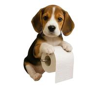 Support de Papier Rotolo Di | Porte-Carte de avec Chien | Distributeur Amusant de Tissus et de Chariots, Accessoires pour la Maison, Meubles créatifs, Cuisine, Chambre