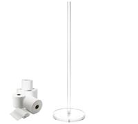 Support de papier toilette en acrylique | Distributeur de supports de